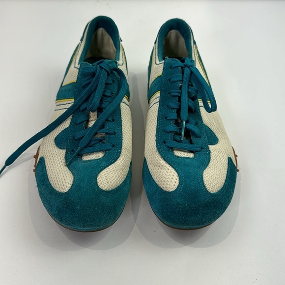 Pony Sneakers Rio Suede Turquoise Sneakers Size 9 - Picture 2 of 10